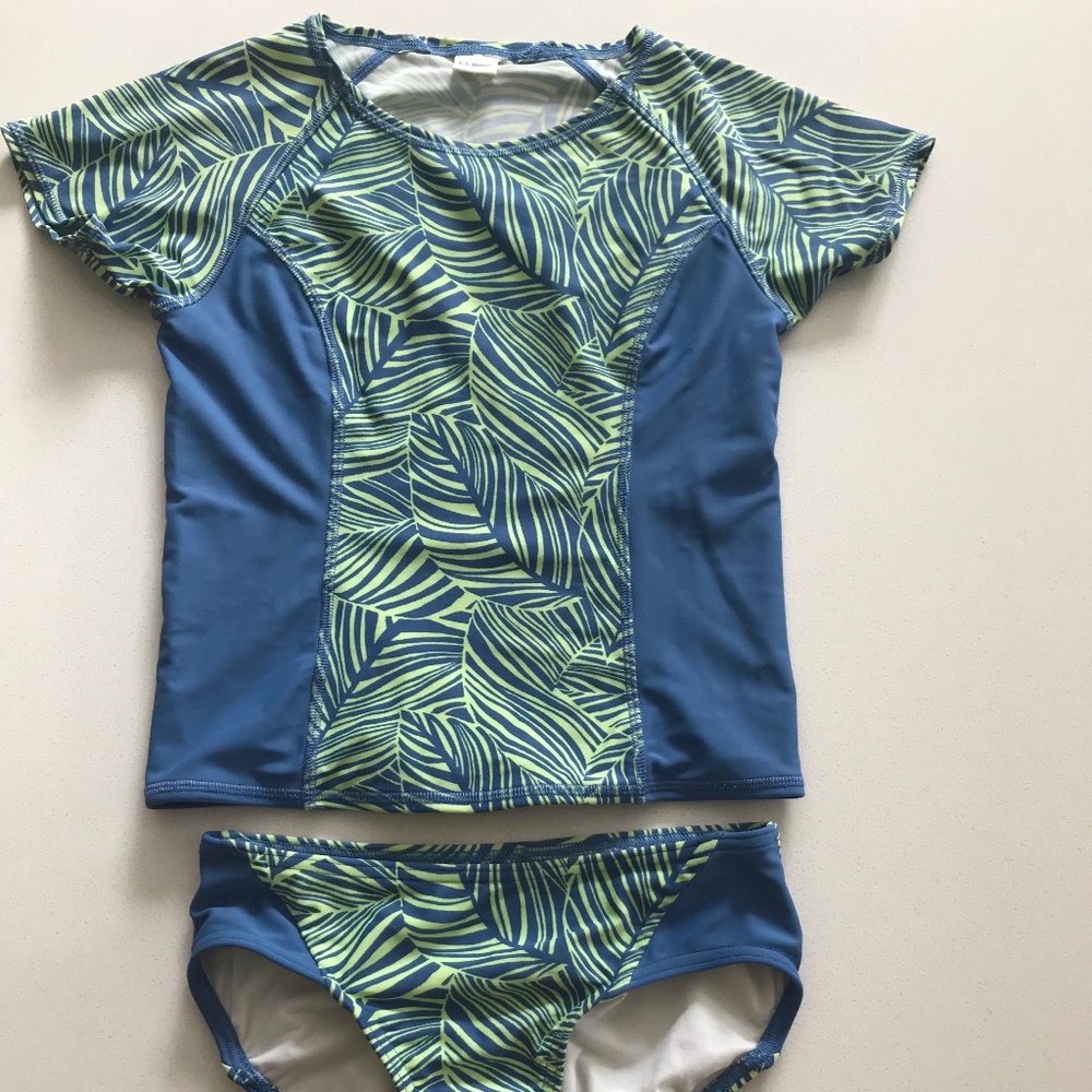 LL Bean bathing suit, size 10